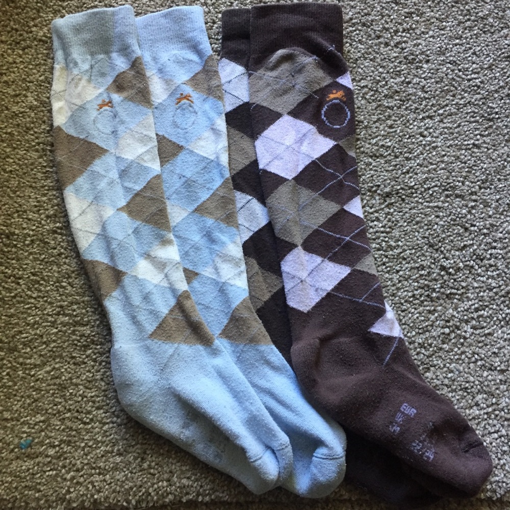 FOUGANZA Losanges Adult Horse Riding Socks